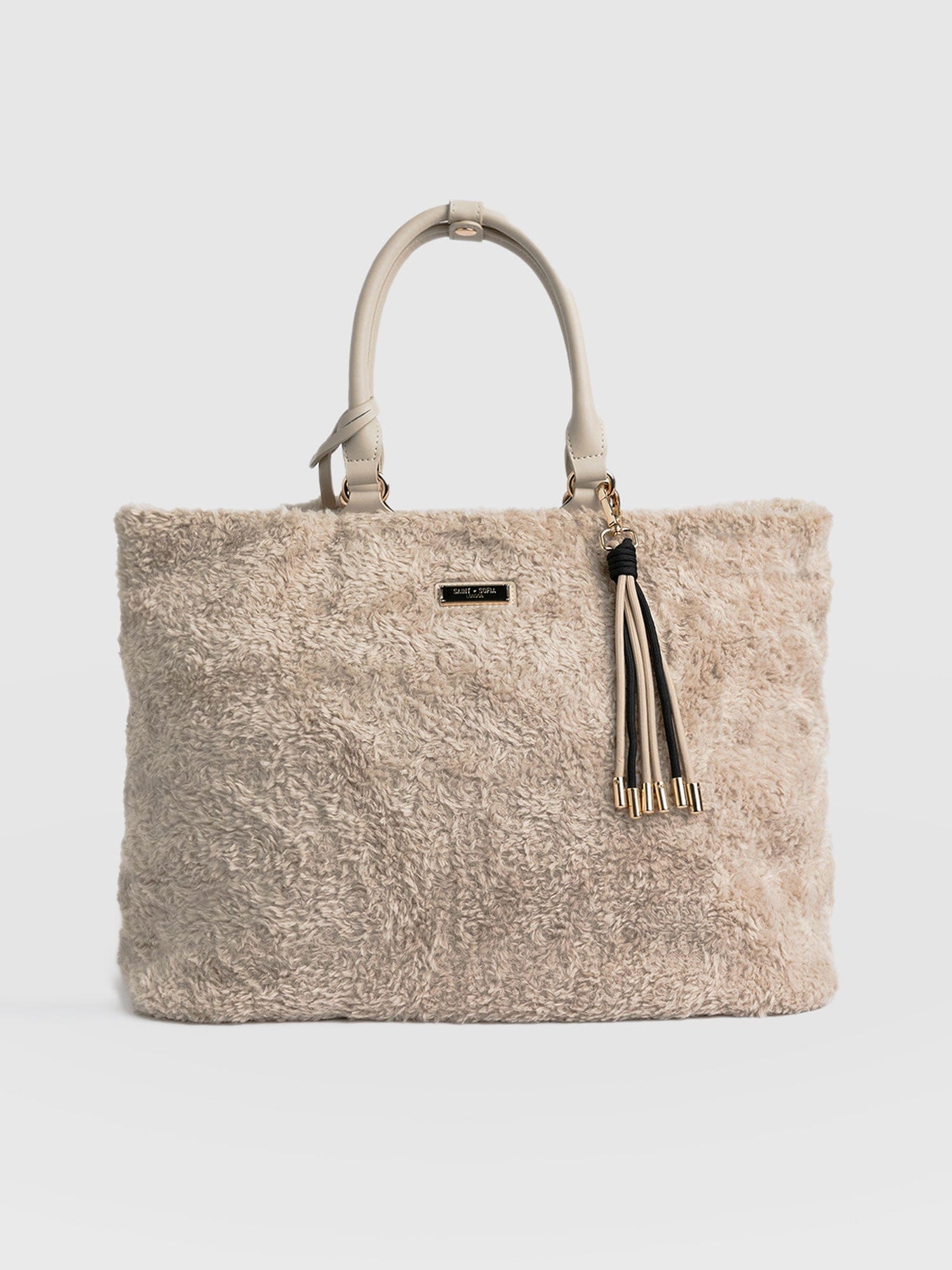 Teddy Selene Shopper Bag Beige - Women's Bags | Saint + Sofia® USA